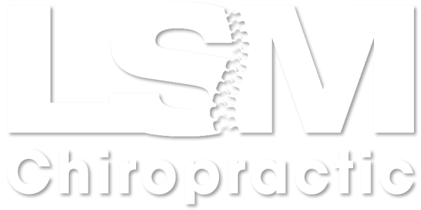 LSM Chiropractic of Fond du Lac Logo Large White Version